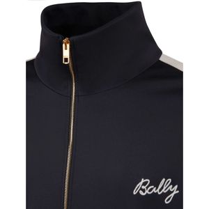 Bally, Sweatshirts & Hoodies, Heren, Blauw, M, Katoen, Blauwe Jassen voor Mannen