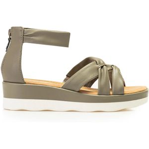 Clarks, Schoenen, Dames, Groen, 38 EU, Olijf Sandalen Clara Rae Stijl