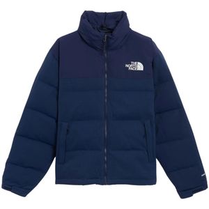 The North Face, Winter Jassen Blauw, Heren, Maat:S