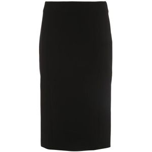 Moschino, Midi Skirts Zwart, Dames, Maat:S