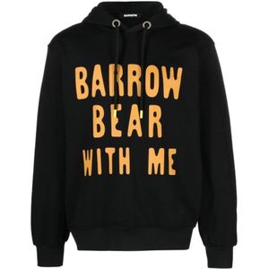 Barrow, Sweatshirts & Hoodies, Heren, Zwart, L, Unisex Hoodie Truien/Breigoed