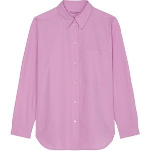 Marc O'Polo, Boyfriend shirt blouse oversized Paars, Dames, Maat:2XS