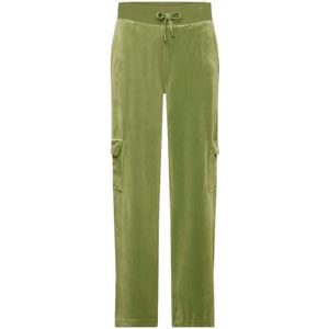 Juicy Couture, Broeken, Dames, Groen, XL, Groene Broek