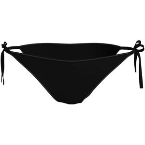 Calvin Klein, Badkleding, Dames, Zwart, L, Zwempakken Bikini Well Met Stringzijde