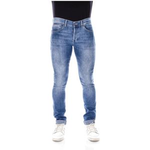 Dondup, Jeans, Heren, Blauw, W38, Jeans