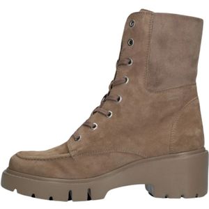 Unisa, Schoenen, Dames, Beige, 40 EU, Suède, Taupe Suède Veterboots Jefis