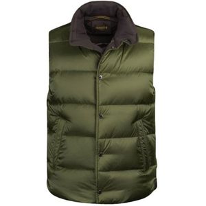 Moorer, Acqua Line Boudin-Quilted Dons Gilet Groen, Dames, Maat:M