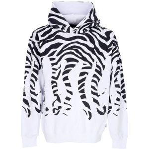 Octopus, Sweatshirts & Hoodies, Heren, Wit, L, Katoen, Zebra Hoodie Lichtgewicht Sweatshirt Mannen