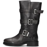 Bronx, Schoenen, Dames, Zwart, 37 EU, Stijlvolle Bikerlaarzen