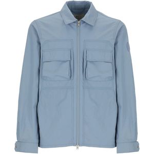 Woolrich, Jassen, Heren, Blauw, S, Light Jassen