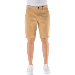 Timberland, Chino Twill Shorts Beige, Heren, Maat:W32