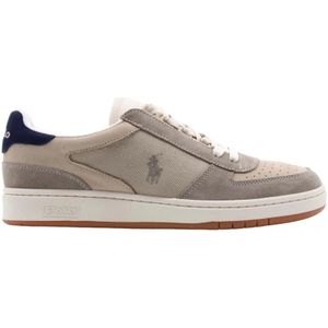 Polo Ralph Lauren, Schoenen, Heren, Beige, 41 EU, Amidala Sneaker