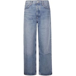 Agolde, Jeans, Dames, Blauw, W27, Katoen, Baggy Jeans in Libertine