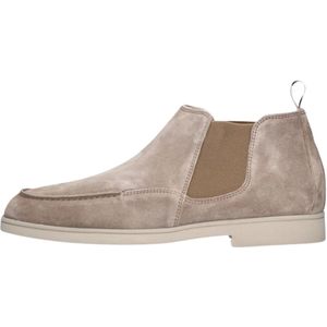 Greve, Schoenen, Heren, Beige, 41 EU, Suède, Beige Chelsea Boots Tufo 3331R