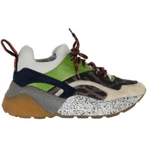 Stella McCartney Pre-owned, Pre-owned, Dames, Veelkleurig, 38 EU, Polyester, Pre-owned Polyester sneakers