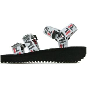 Fila, Logo sandalen Zwart, Dames, Maat:39 EU