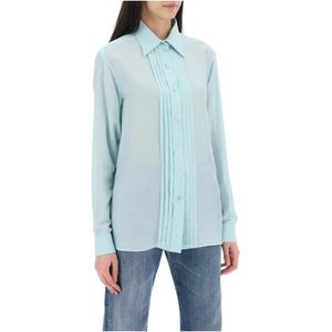 Tom Ford, Blouses & Shirts, Dames, Blauw, S, Shirts