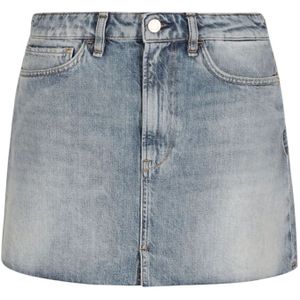 3X1, Short Skirts Blauw, Dames, Maat:W27