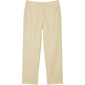 Marc O'Polo, Broeken, Dames, Beige, 3Xl, Katoen, Enkellange broek slim