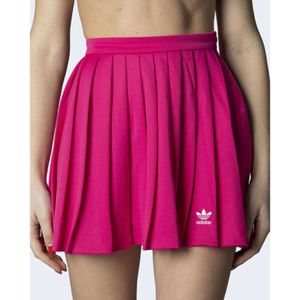 Adidas, Fuchsia Print Rok Vrouwen Lente/Zomer Roze, Dames, Maat:M