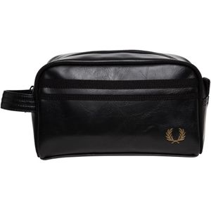 Fred Perry, Tassen, Heren, Zwart, ONE Size, Toiletry bag