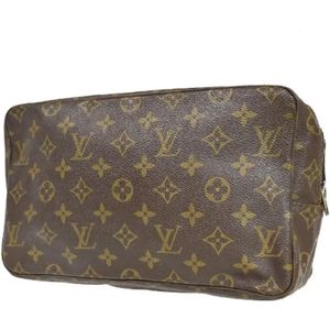 Louis Vuitton Vintage, Tweedehands Canvas Louis Vuitton tassen Bruin, Dames, Maat:ONE Size