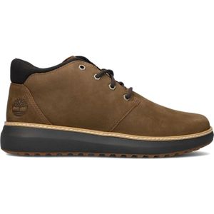 Timberland, Schoenen, Heren, Bruin, 44 EU, Bruine Veterschoenen Midden