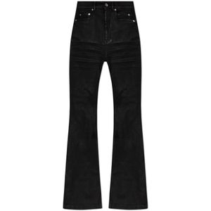 Rick Owens, Jeans, Dames, Zwart, W25, Katoen, Jeans Bolan