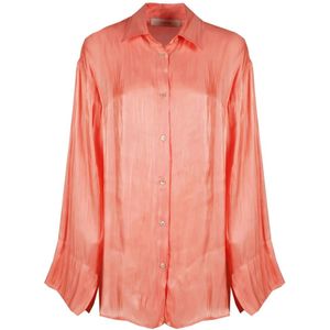 Jucca, Blouses & Shirts, Dames, Oranje, S, Shirt