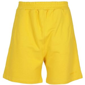 Dondup, Korte broeken, Heren, Geel, XL, Casual Bermuda Trainingsbroeken