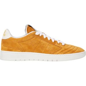 Pantofola d'Oro, Schoenen, Heren, Oranje, 40 EU, Leer, Witte Sneakers Wembley Stijl