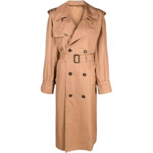 Wardrobe.nyc, Tan Oversized Trenchcoat Beige, Dames, Maat:M