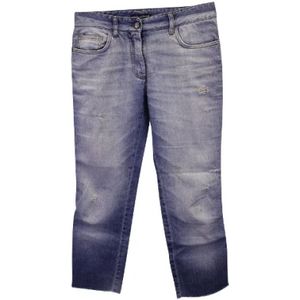 Dolce & Gabbana Pre-owned, Pre-owned, Dames, Blauw, M, Katoen, Pre-owned Cotton jeans
