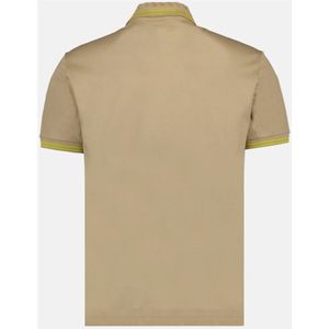 Versace, Tops, Heren, Beige, M, Katoen, Medusa Polo Shirt Klassiek Ontwerp