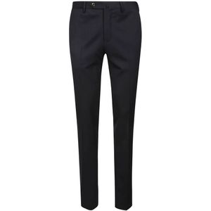 PT Torino, Flanellen Superslim Broek Zwart, Heren, Maat:2XL