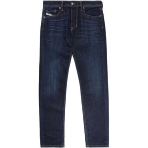 Diesel, Jeans, Heren, Blauw, W28 L32, Denim, Tapered Jeans - 1986 Larkee-Beex