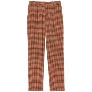 Ines De La Fressange Paris, Houndstooth Wollen Broek Veelkleurig, Dames, Maat:L