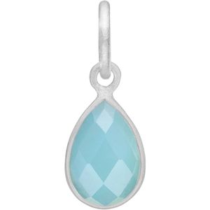 Frk. Lisberg, Accessoires, Dames, Blauw, ONE Size, Aqua Silver Sophie Hanger Sieraden