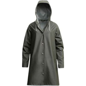 Stutterheim, Jassen, Dames, Groen, L, Leer, Regenjas