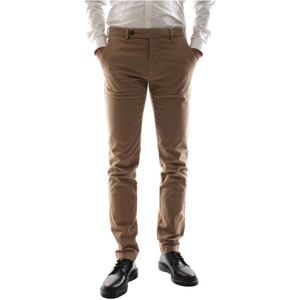 Berwich, Broeken, Heren, Bruin, M, Katoen, Bruine Chino Broek