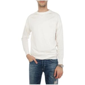 Aspesi, Sweatshirts & Hoodies, Heren, Wit, M, Mod M039 Overhemd