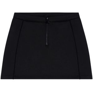 Diesel, Mini skirt with cut-out back Zwart, Dames, Maat:S