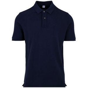 Aspesi, Tops, Heren, Blauw, S, Casual Stijl Polo Shirt