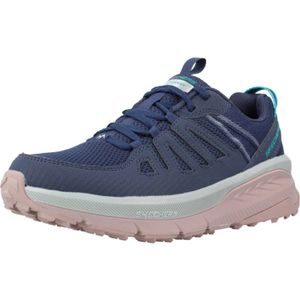 Skechers, Schoenen, Dames, Blauw, 37 EU, Stijlvolle Switch Back Sneakers voor vrouwen