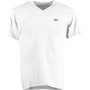 Levi's, Tops, Heren, Wit, XL, T-Shirt Origineel Hm Vneck Wit