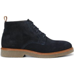 Marc O'Polo, Schoenen, Heren, Blauw, 45 EU, Leer, Veterlaarzen