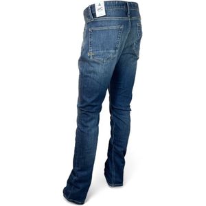 Denham, Jeans, Heren, Blauw, W33 L32, Katoen, Ridge AWD Straight Fit Jeans