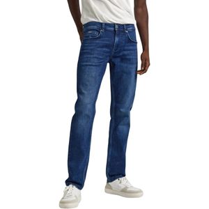 Pepe Jeans, Jeans, Heren, Blauw, W31, Denim, Slim-fit Jeans