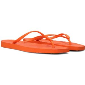 Sleepers, Schoenen, Dames, Oranje, 36 EU, Trendy Oranje Tapered Slippers