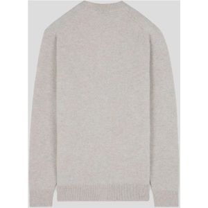 Maison Kitsuné, Truien, Heren, Grijs, M, Wol, Vos Cardigan